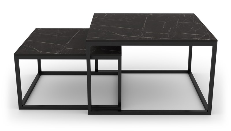 Konferenční stolek Sykora® Design Level Duo, kompakt, Pietra Dark