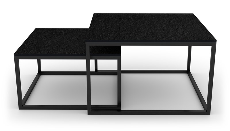 Konferenční stolek Sykora® Design Level Duo, kompakt, Solid Black