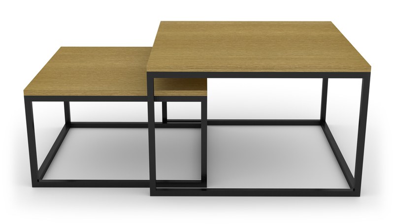 Konferenční stolek Sykora® Design Level Duo Dub classic