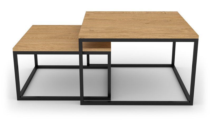 Konferenční stolek Sykora® Design Level Duo, LTD, Dub Kamenný