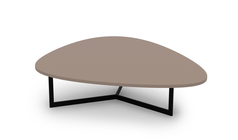 Konferenční stolek Sykora® Design MELODY BIG s rovnou hranou