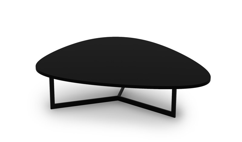 Konferenční stolek Sykora® Design MELODY BIG s rovnou hranou