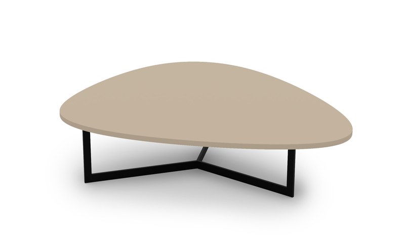 Konferenční stolek Sykora® Design MELODY BIG s rovnou hranou