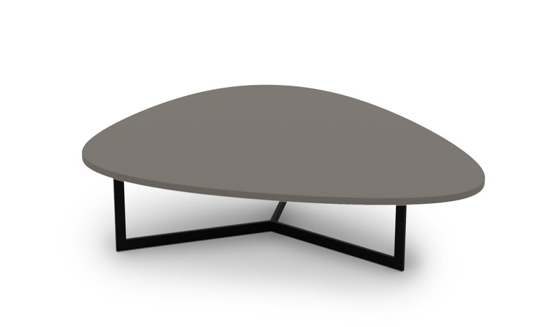 Konferenční stolek Sykora® Design MELODY BIG s rovnou hranou
