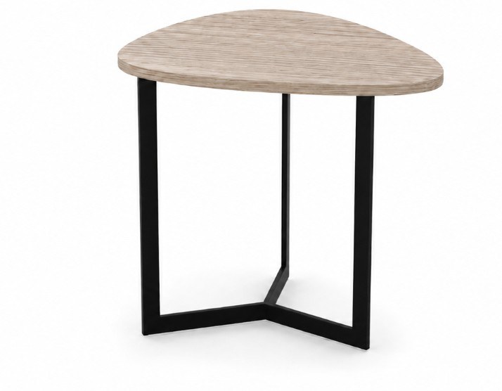 Konferenční stolek Sykora® Design MELODY SMALL s rovnou hranou Dub Straight Světlý