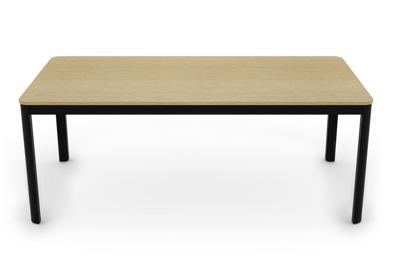 Jídelní stůl MILD Sykora® Design Dub Bianco, LTD, 200x100 cm