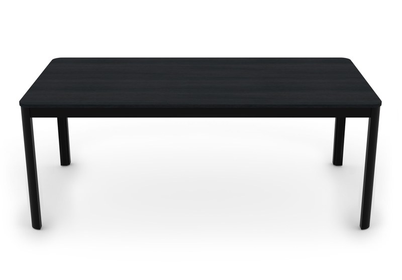 Jídelní stůl MILD Sykora® Design Dub Nero, LTD, 200x100 cm