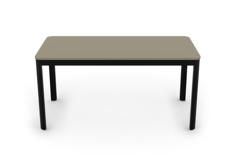 Jídelní stůl MILD Sykora® Design Sand Grey, lak, 160 x 80 cm