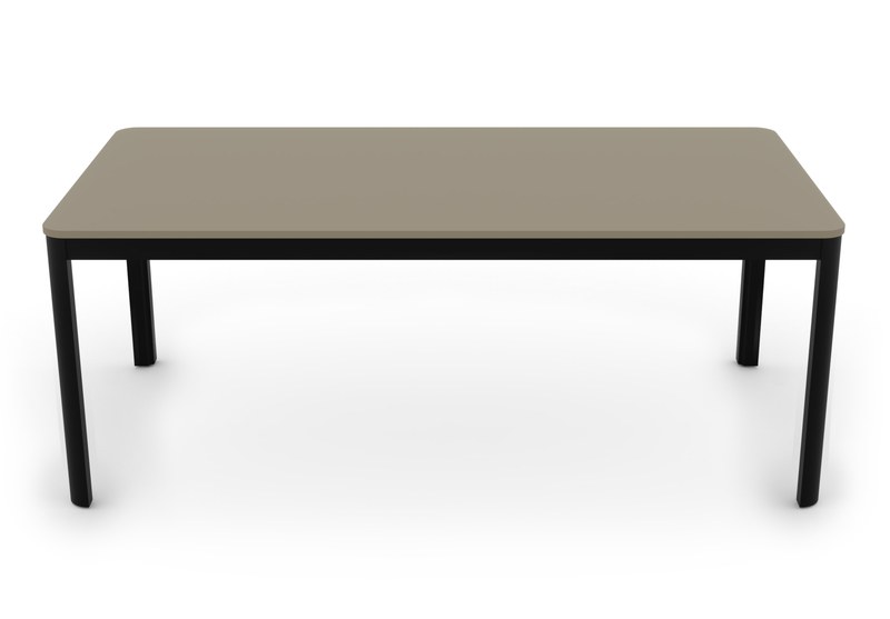 Jídelní stůl MILD Sykora® Design Sand Grey, lak, 200 x 100 cm