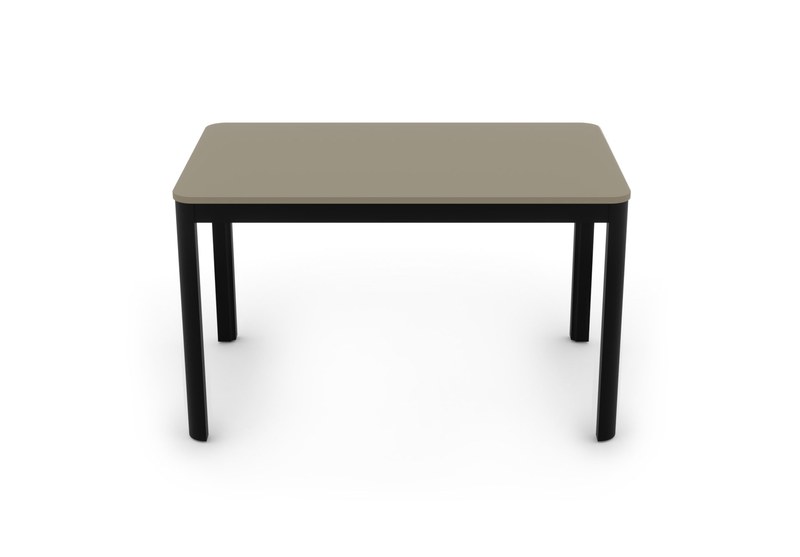 Jídelní stůl MILD Sykora® Design Sand Grey, lak, 130 x 80 cm