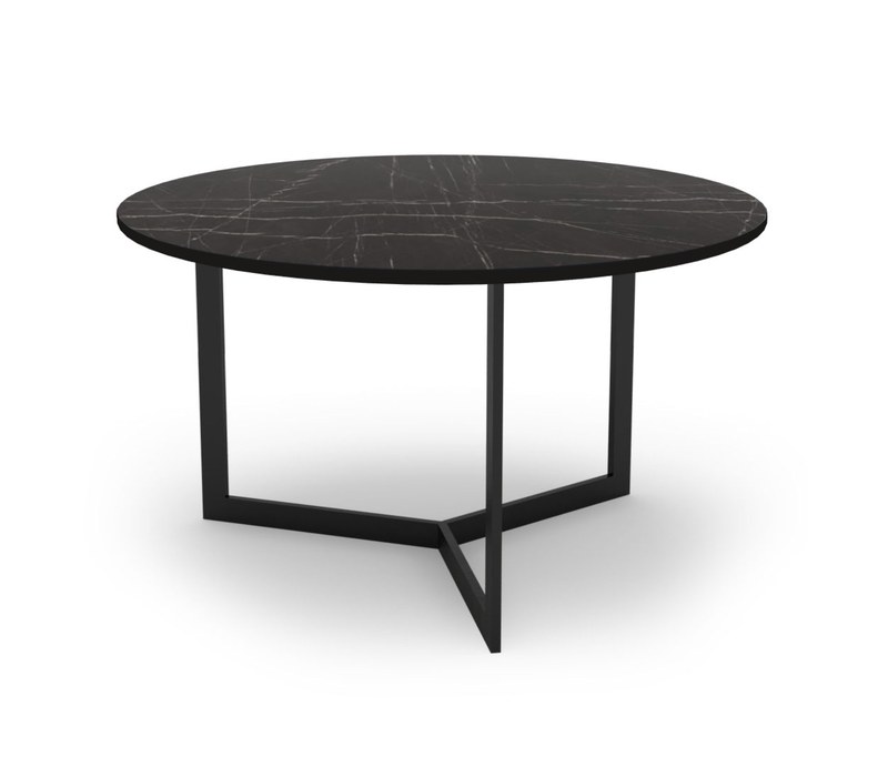 Konferenční stolek Sykora® Design MOOD MEDIUM s rovnou hranou, kompakt, Pietra Dark