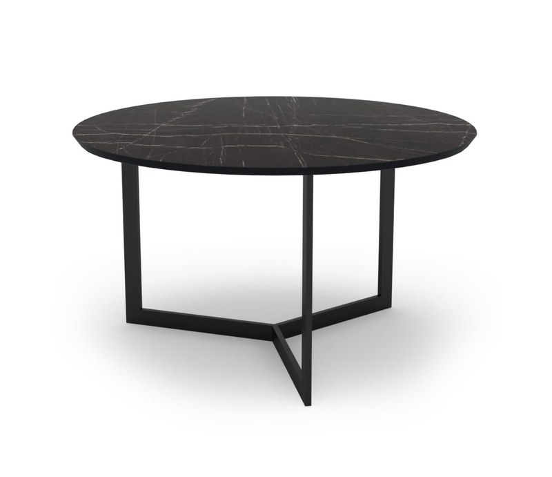 Konferenční stolek Sykora® Design MOOD MEDIUM s zkosenou hranou, kompakt, Pietra Dark