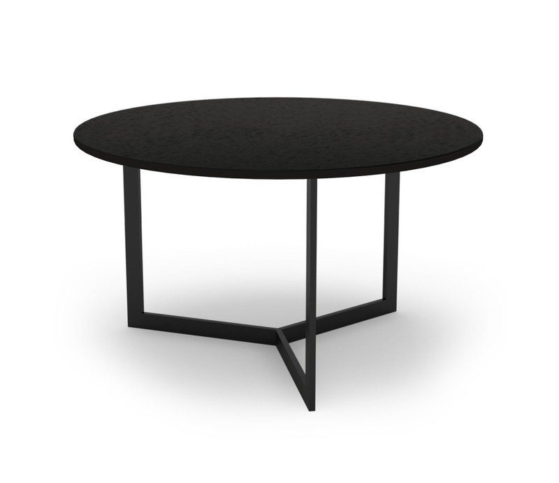 Konferenční stolek Sykora® Design MOOD MEDIUM s rovnou hranou, kompakt, Solid Black