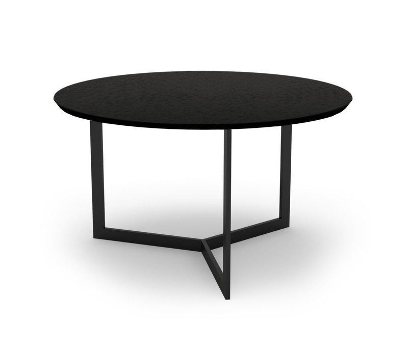 Konferenční stolek Sykora® Design MOOD MEDIUM s zkosenou hranou, kompakt, Solid Black