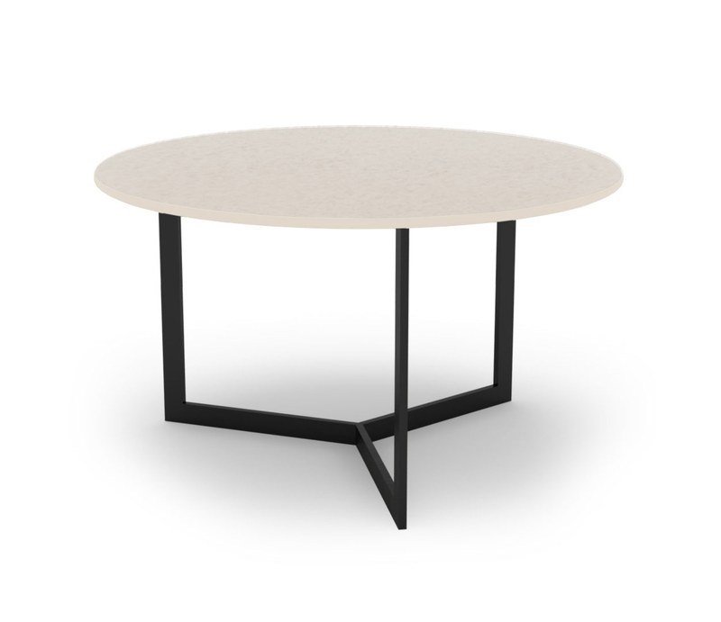 Konferenční stolek Sykora® Design MOOD MEDIUM s rovnou hranou, kompakt, Solid Grey
