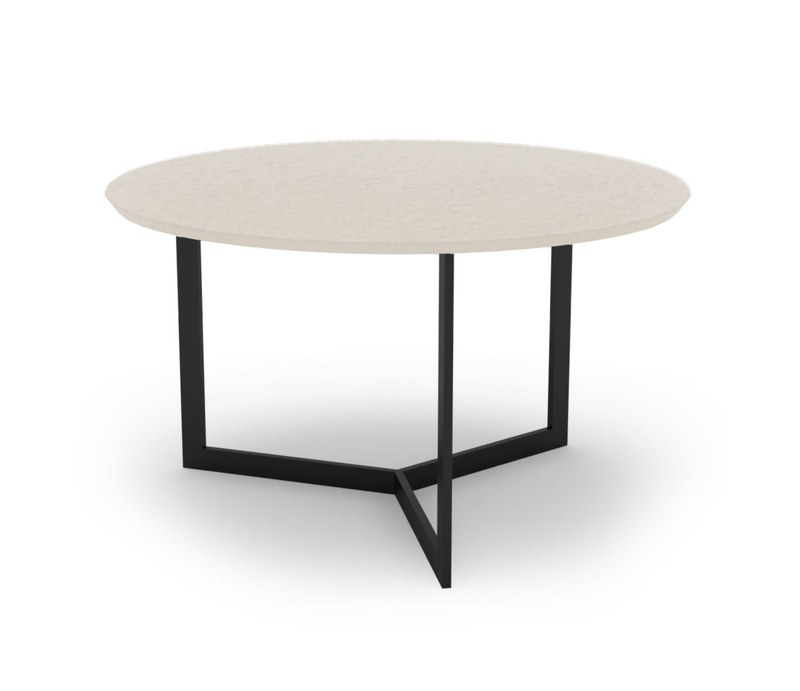 Konferenční stolek Sykora® Design MOOD MEDIUM s zkosenou hranou, kompakt, Solid Grey