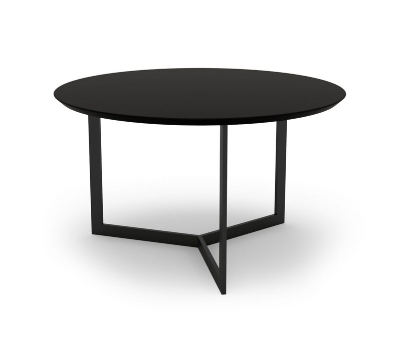 Konferenční stolek Sykora® Design MOOD MEDIUM s zkosenou hranou, lak, Black Graphite Evermat