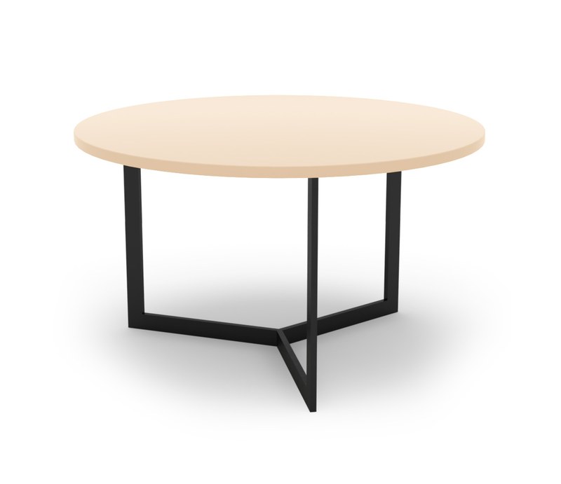 Konferenční stolek Sykora® Design MOOD MEDIUM s rovnou hranou, lak, Champagne Evermat