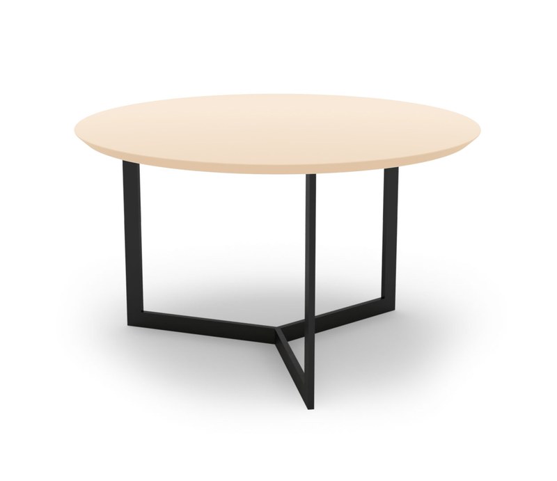 Konferenční stolek Sykora® Design MOOD MEDIUM s zkosenou hranou, lak, Champagne Evermat