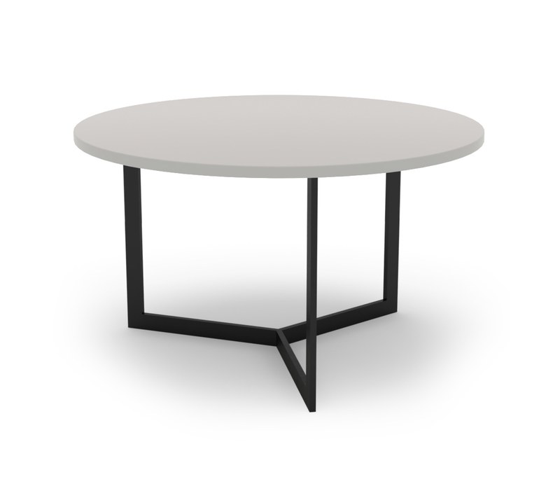 Konferenční stolek Sykora® Design MOOD MEDIUM s rovnou hranou, lak, Kašmír Evermat