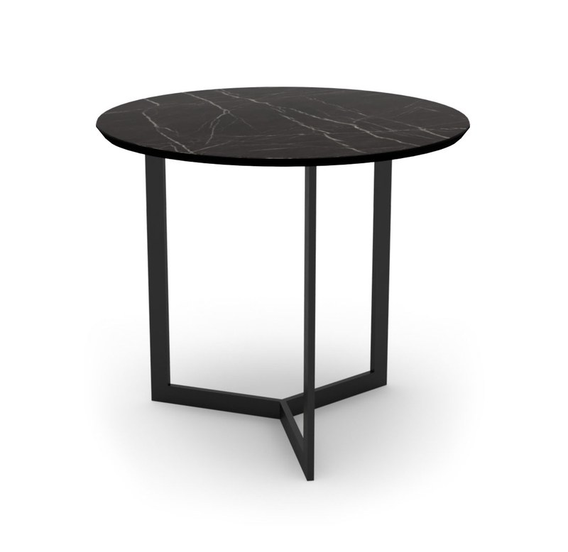 Konferenční stolek Sykora® Design MOOD SMALL s zkosenou hranou, kompakt, Pietra Dark