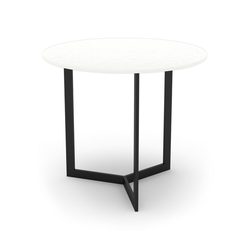 Konferenční stolek Sykora® Design MOOD SMALL s rovnou hranou, kompakt, Solid White