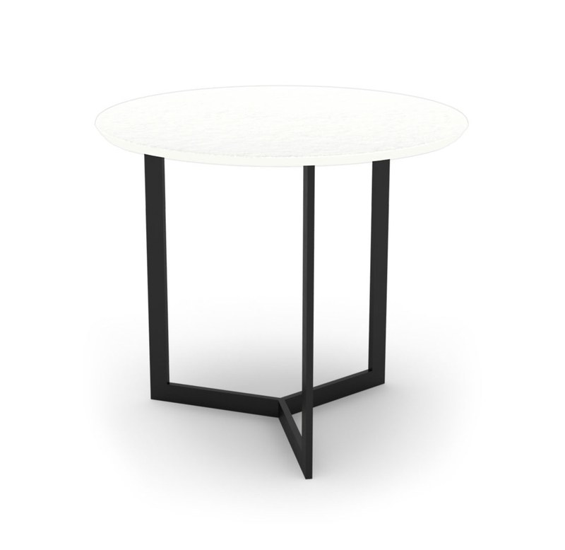 Konferenční stolek Sykora® Design MOOD SMALL s zkosenou hranou, kompakt, Solid White