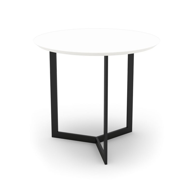 Konferenční stolek Sykora® Design MOOD SMALL s zkosenou hranou, lak, Alpine White Evermat