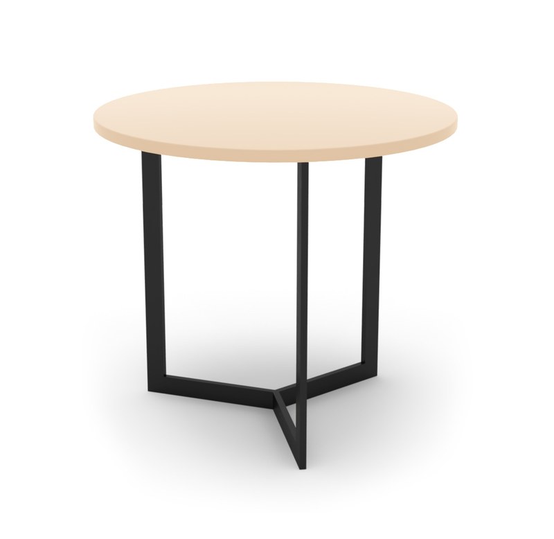 Konferenční stolek Sykora® Design MOOD SMALL s rovnou hranou, lak, Chmapagne Evermat