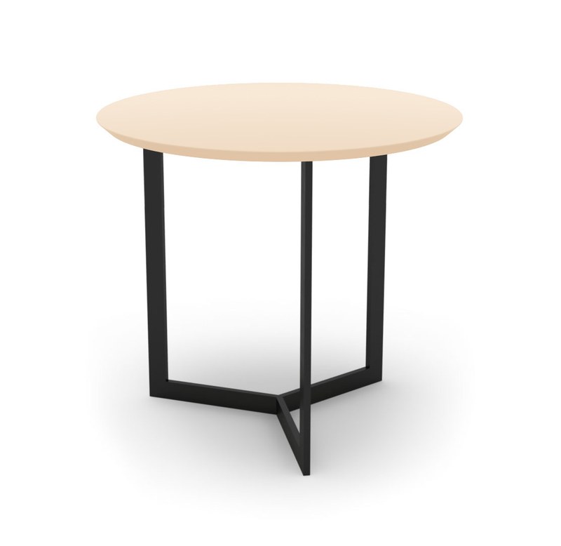 Konferenční stolek Sykora® Design MOOD SMALL s zkosenou hranou, lak Champagne Evermat