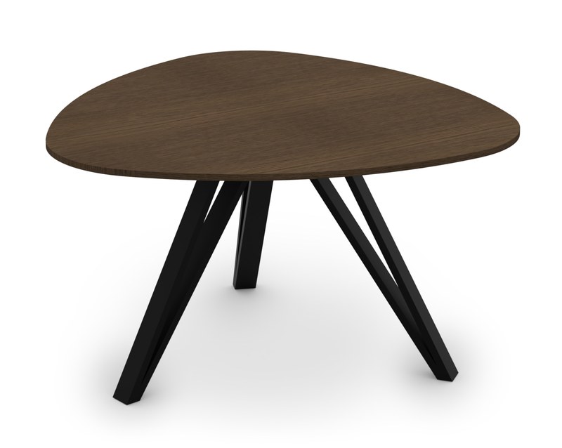 Jídelní stůl NOIR Sykora® Design Dub Marrone, LTD18, 126 x 126 cm