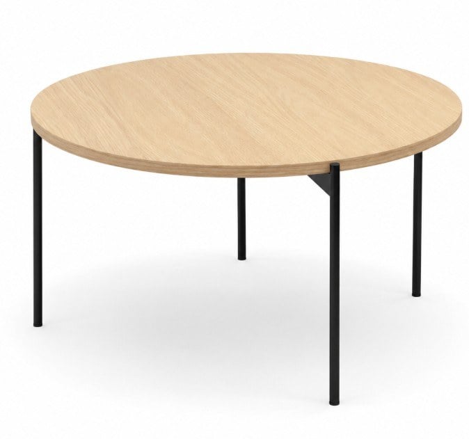 Konferenční stolek Sykora® Design PEBBLE MEDIUM dýha dub kartáčovaný