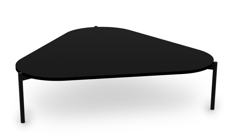 Konferenční stolek Sykora® Design VIBE BIG lak, Black Graphite