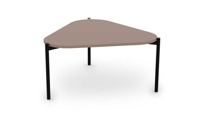 Konferenční stolek Sykora® Design VIBE MEDIUM lak, Almond