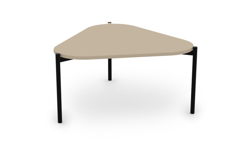 Konferenční stolek Sykora® Design VIBE MEDIUM lak, Champagne