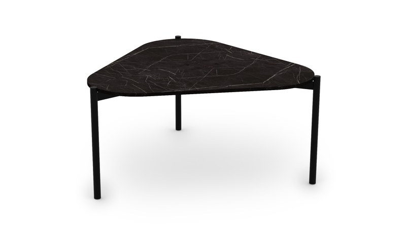 Konferenční stolek Sykora® Design VIBE MEDIUM kompakt, Pietra Dark