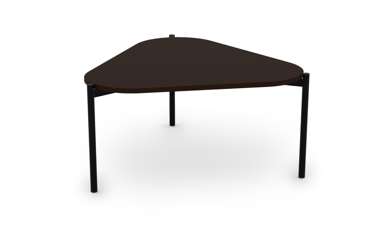 Konferenční stolek Sykora® Design VIBE MEDIUM lak, Terra Brown