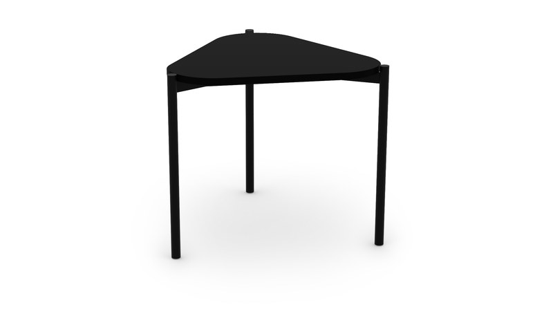 Konferenční stolek Sykora® Design VIBE SMALL lak, Black Graphite