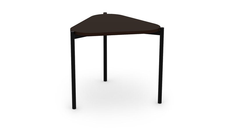 Konferenční stolek Sykora® Design VIBE SMALL lak, Terra Brown