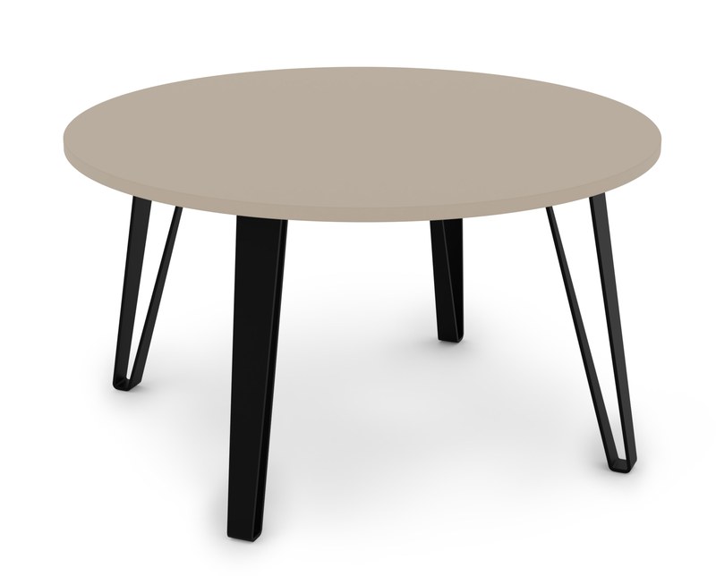 Konferenční stůl VIVO Sykora® Design Champagne, lak, 80 x 80 cm