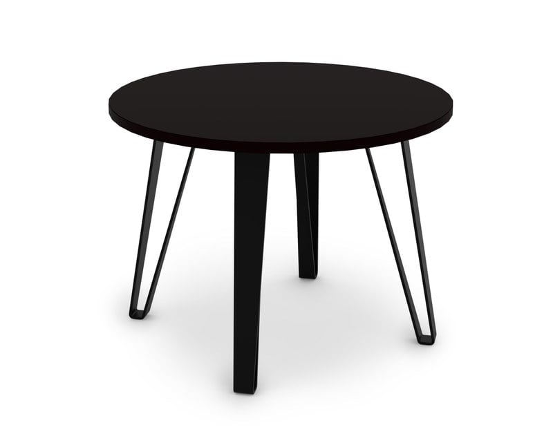 Konferenční stůl VIVO Sykora® Design Terra Brown, lak, 60 x 60 cm