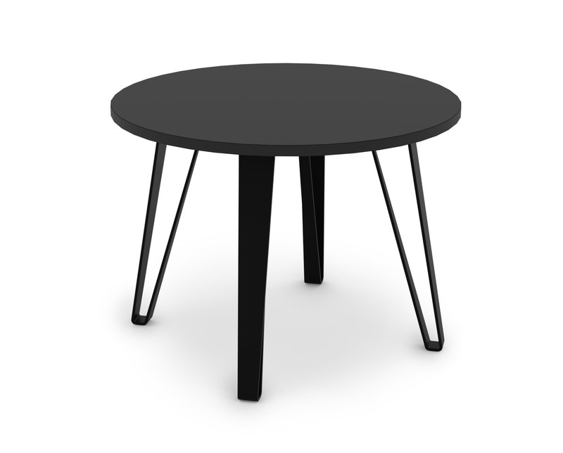 Konferenční stůl VIVO Sykora® Design Truffle Brown, lak, 60 x 60 cm