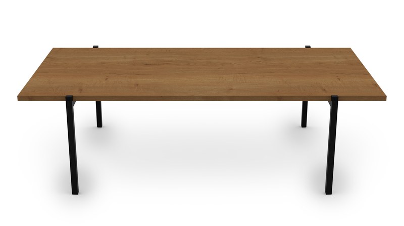Konferenční stůl ZEN Sykora® Design Dub Straight Cognac, 120 x 60 cm