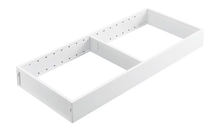 Magnetický rámeček, Ambia line, nízká zásuvka LEGRABOX, bílý - EVVZ0057
