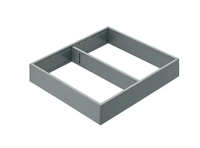Mágneses keret, Ambia line, alacsony fiók LEGRABOX, szürke