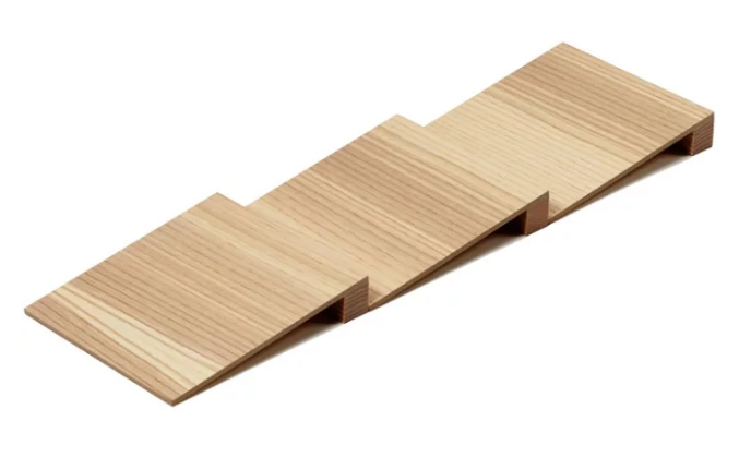 Podložka pod kořenky, LiniQ , dub světlý