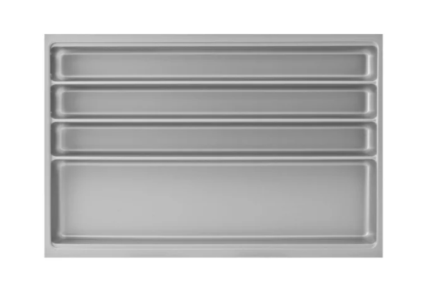AGOFORM příborník Scoop II KB 800 mm plast stříbrný