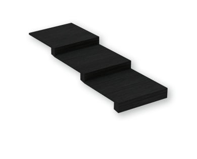 Fűszer tartó Jasan, fekete, 137x472x26mm