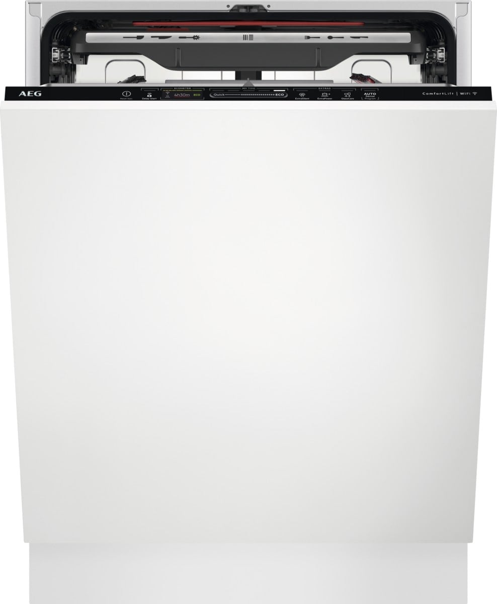 AEG FSK94858P – Plně vestavná myčka nádobí, 60 cm, ComfortLift – výprodej, studio Praha 9